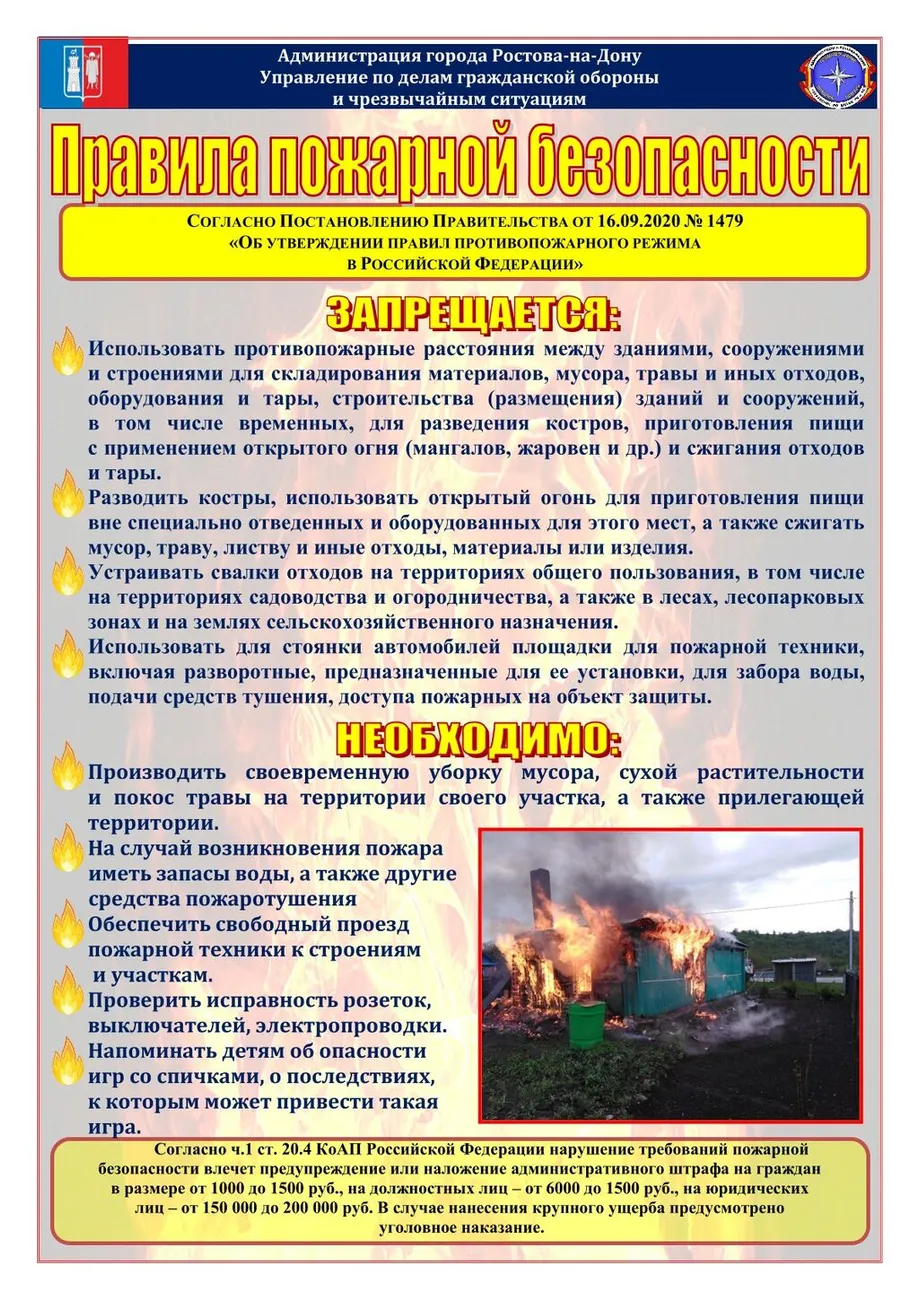 28. Пожарная безопасность с наступлением весенне-летнего периода